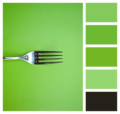 Fork Green Screen Dining Image